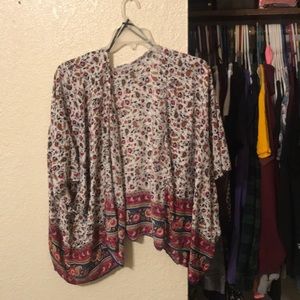 Super cute printed kimono